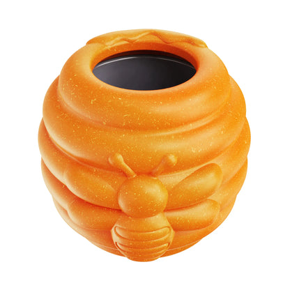 3-In-1 Honey Jar Dog Toy - Freezable Lick Bowl, Treat Dispenser, Chew-Resistant Enrichment Toy with 2 Detachable Cups, Ideal for Freeze Use, Daily Play, Dispense Treats & Camping Essentials